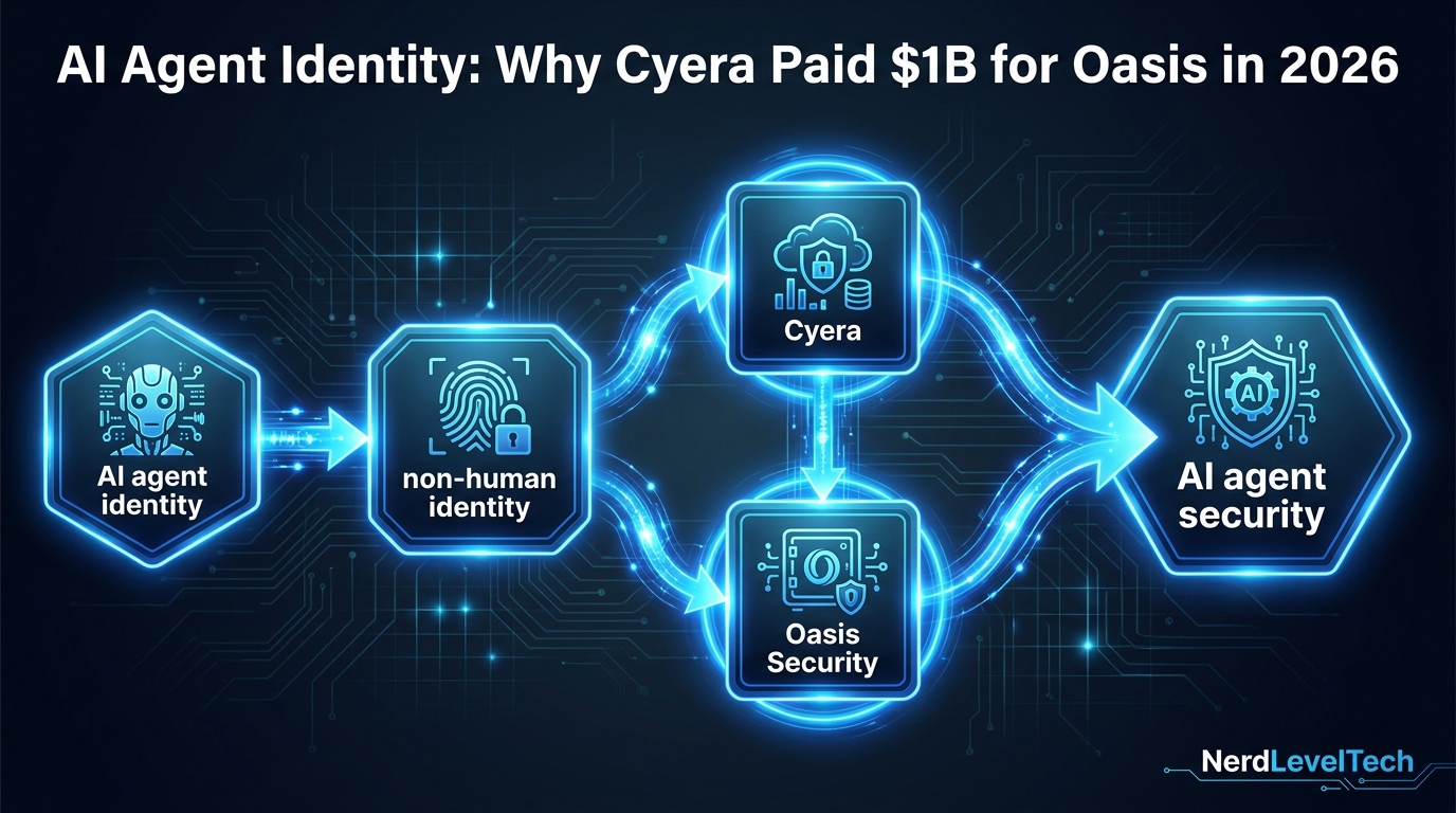 AI Agent Identity: Why Cyera Paid $1B for Oasis in 2026