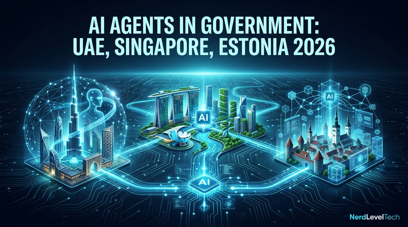 Cover image for AI Agents in Government: UAE, Singapore, Estonia 2026