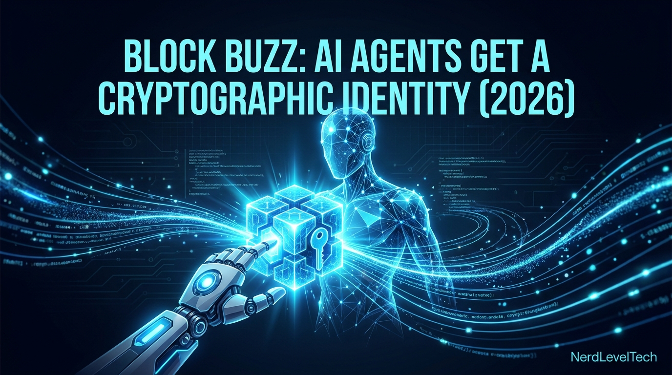 Block Buzz: AI Agents Get a Cryptographic Identity (2026)