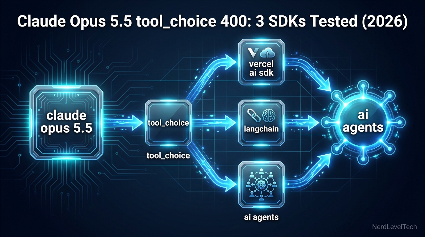 Cover image for Claude Opus 5.5 tool_choice 400: 3 SDKs Tested (2026)