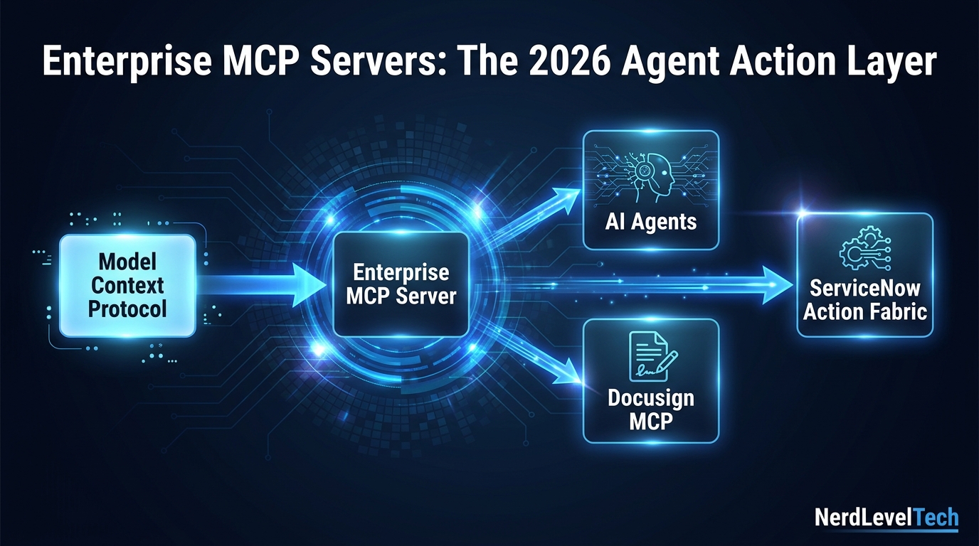 Cover image for Enterprise MCP Servers: The 2026 Agent Action Layer
