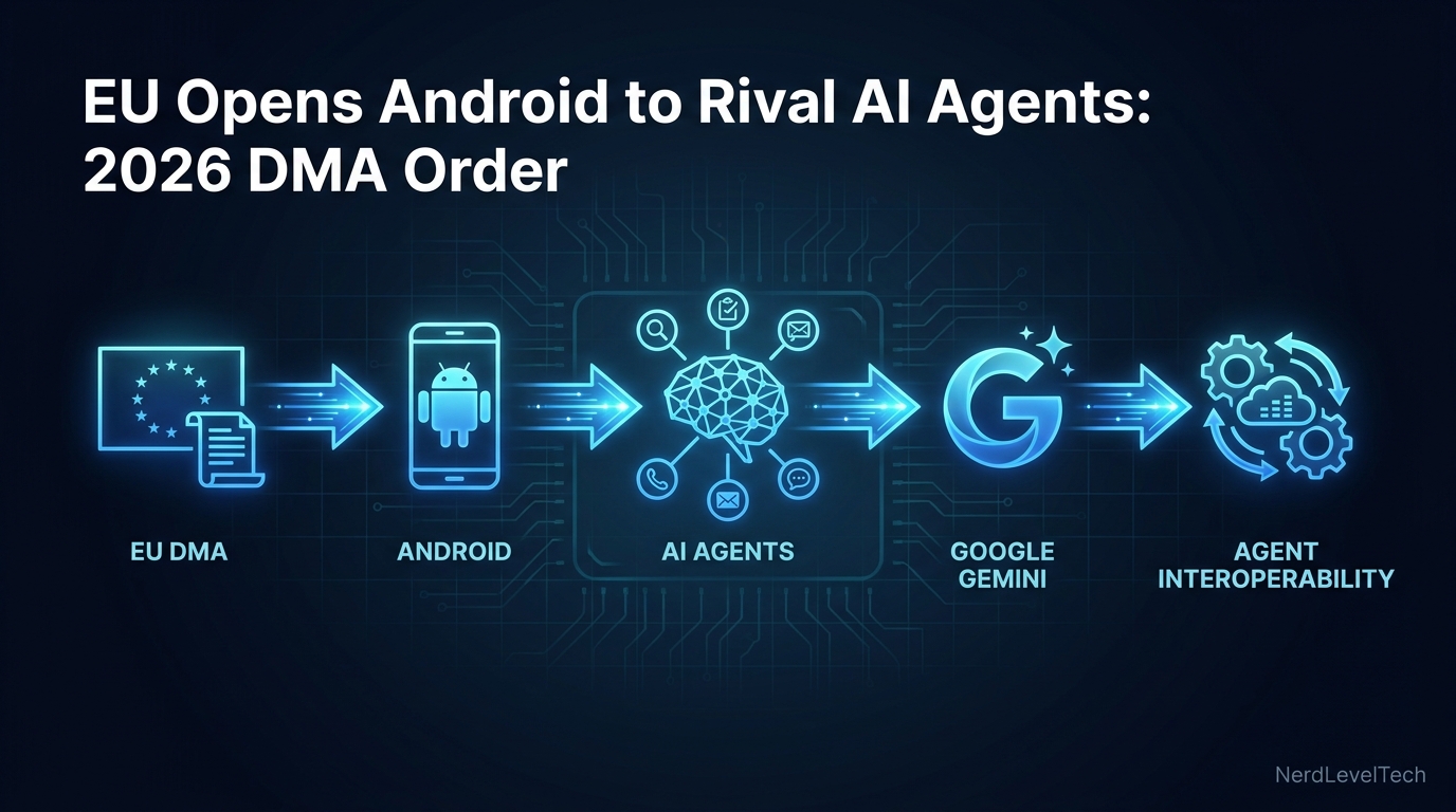 EU Opens Android to Rival AI Agents: 2026 DMA Order