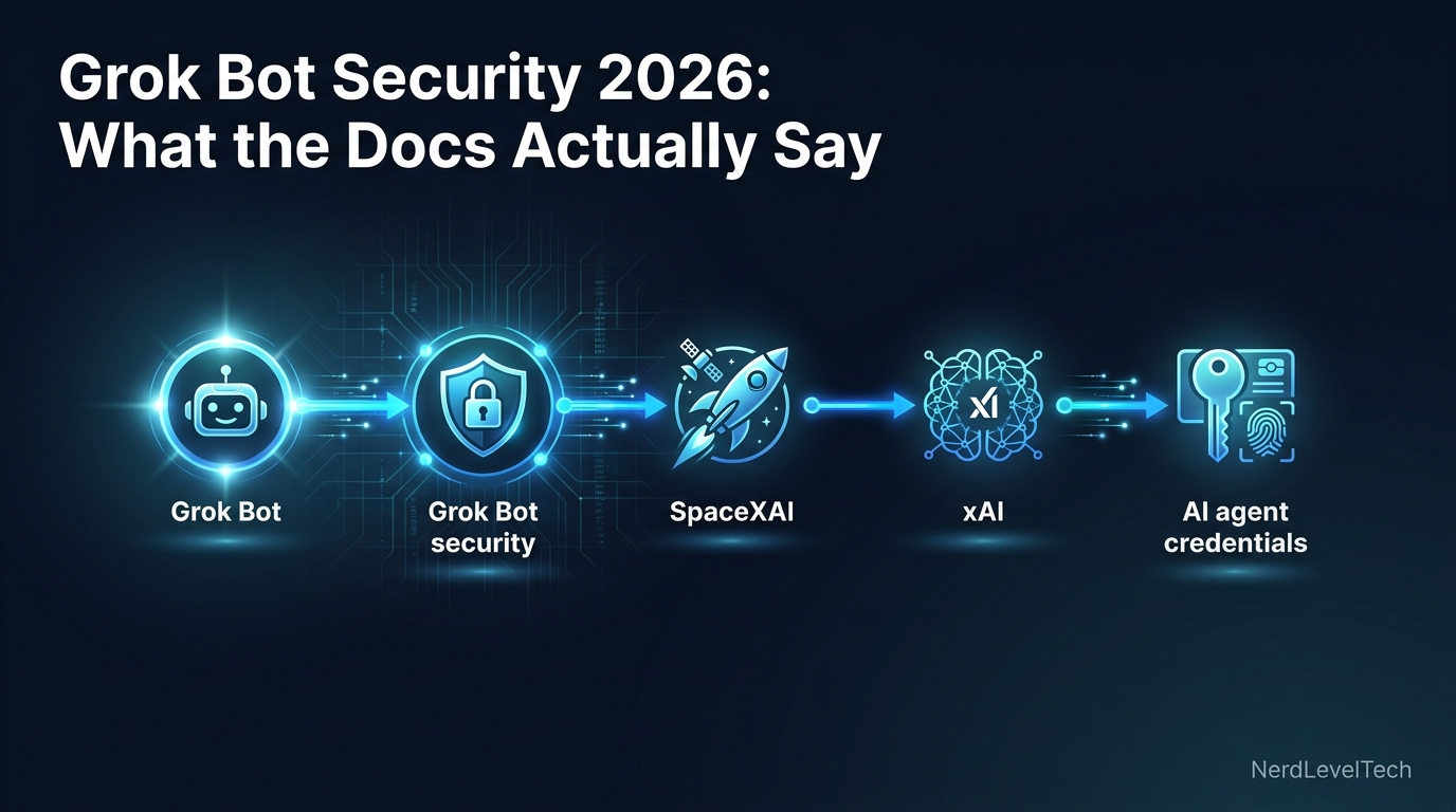 Cover image for Grok Bot Security 2026: What the Docs Actually Say