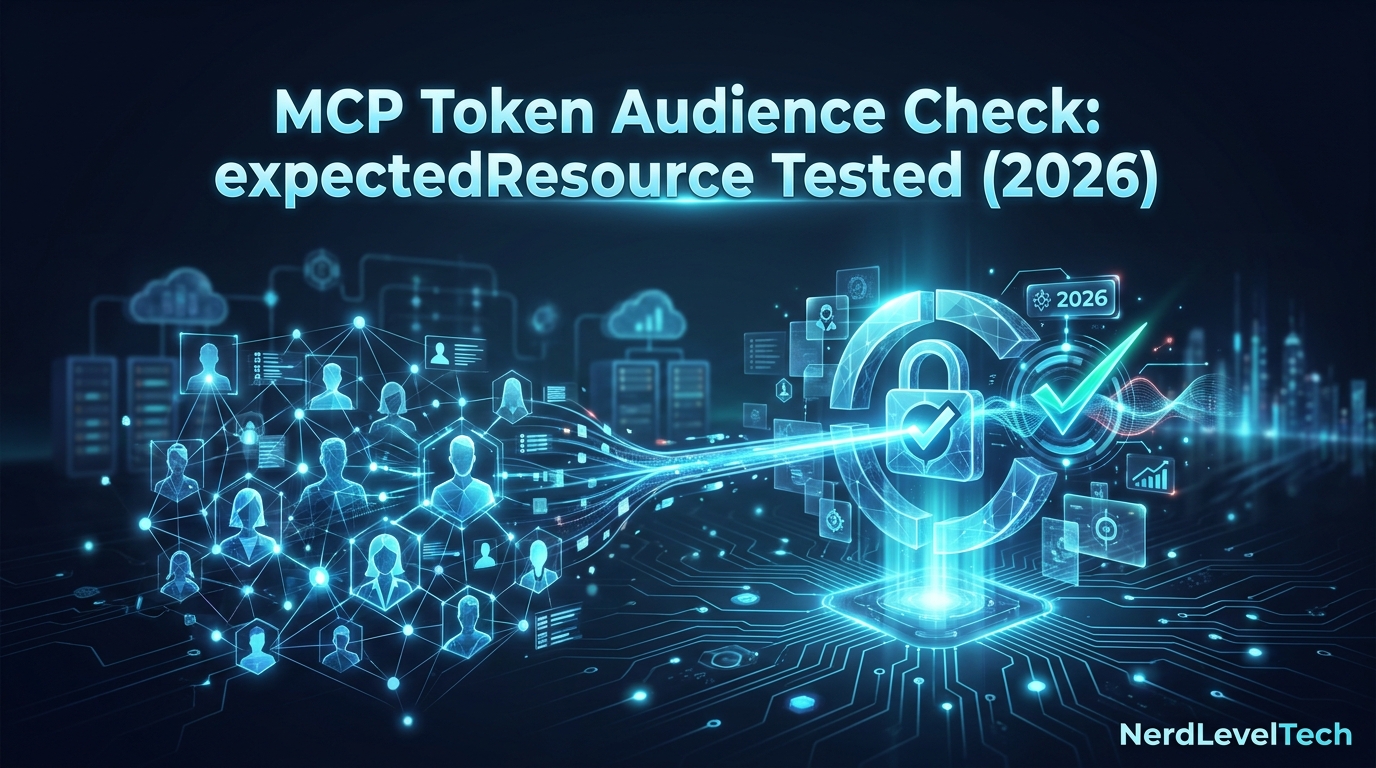 Cover image for MCP Token Audience Check: expectedResource Tested (2026)