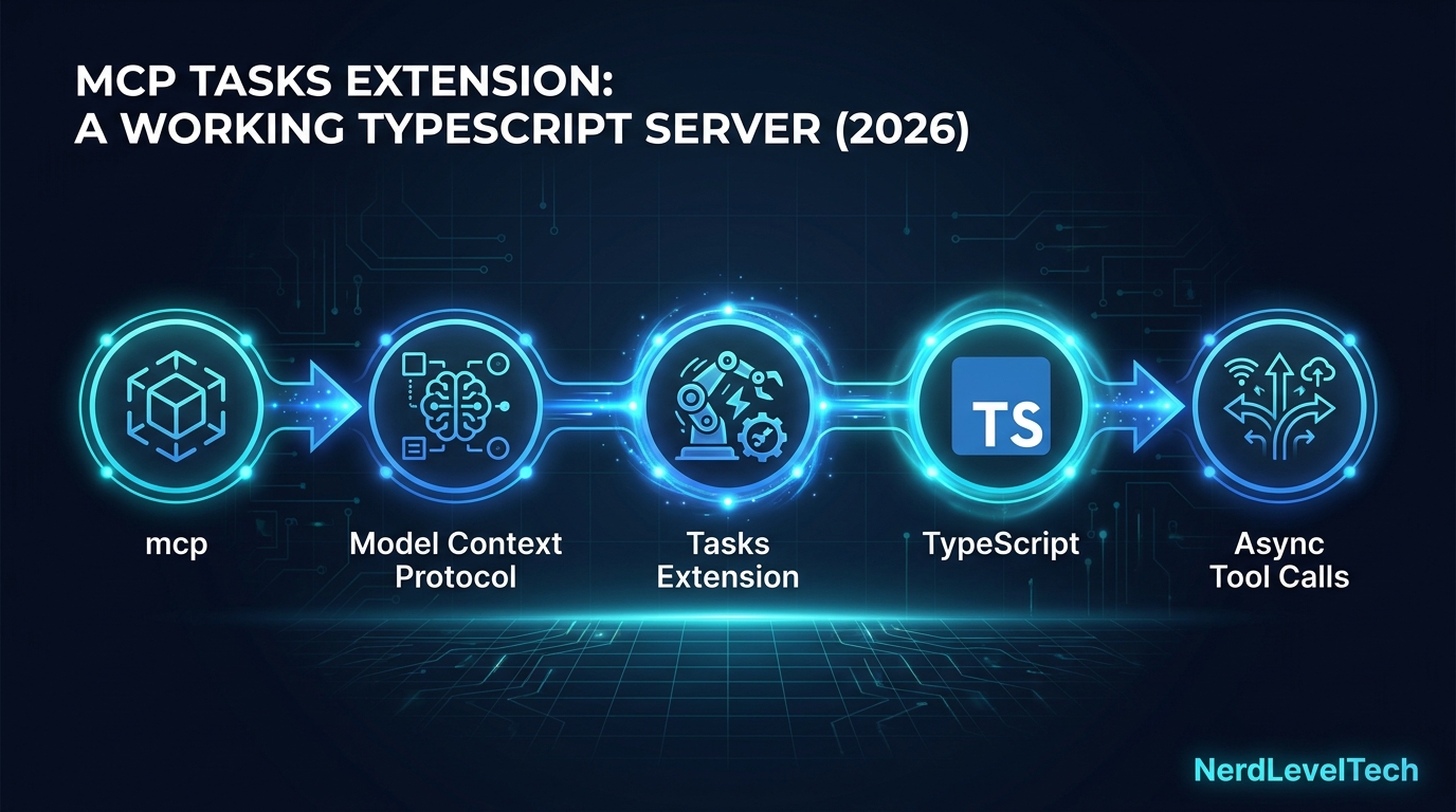Cover image for MCP Tasks Extension: A Working TypeScript Server (2026)