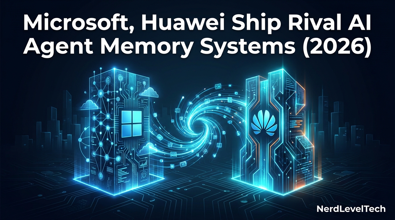 Microsoft, Huawei Ship Rival AI Agent Memory Systems (2026)