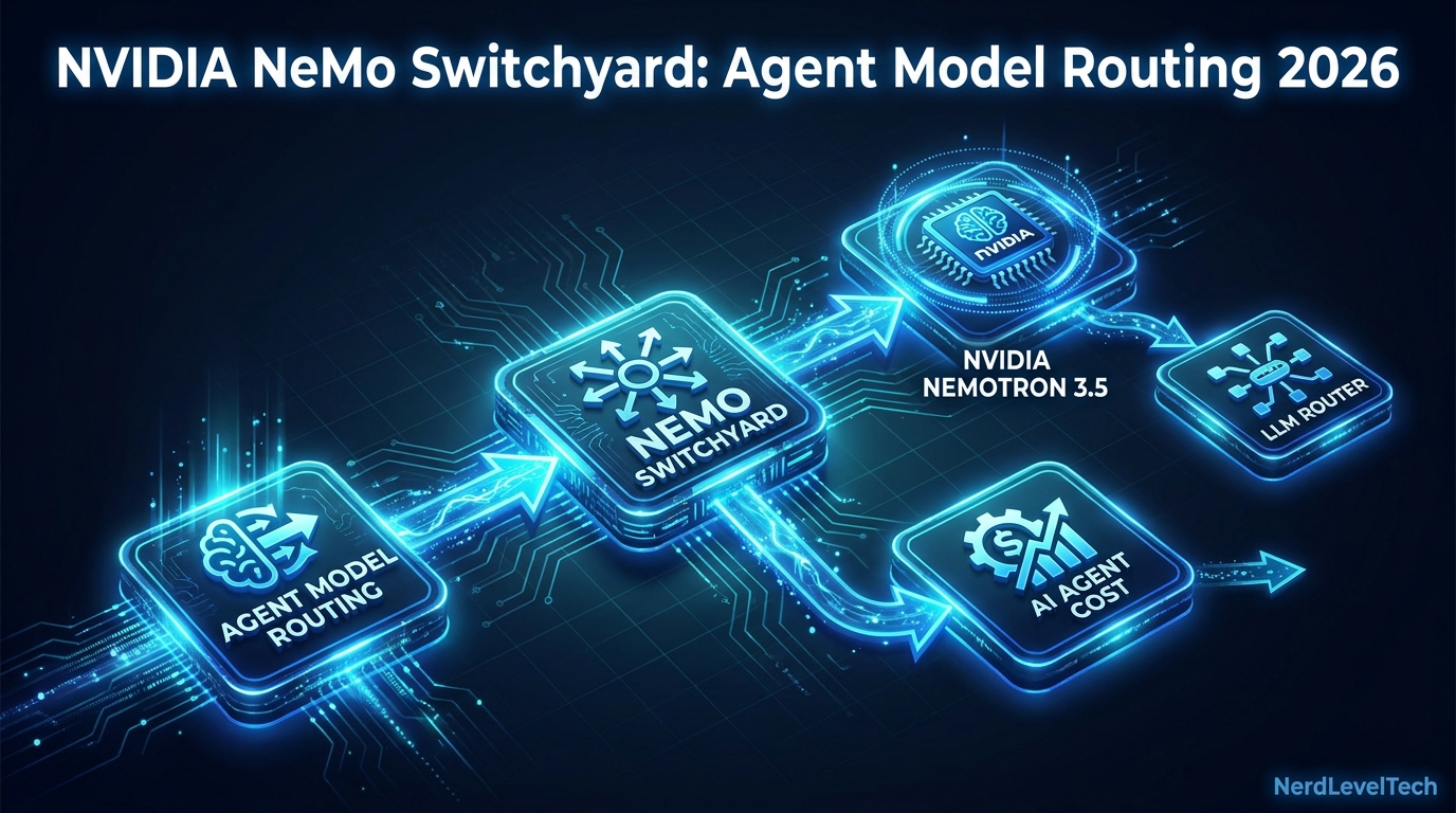 Cover image for NVIDIA NeMo Switchyard: Agent Model Routing 2026