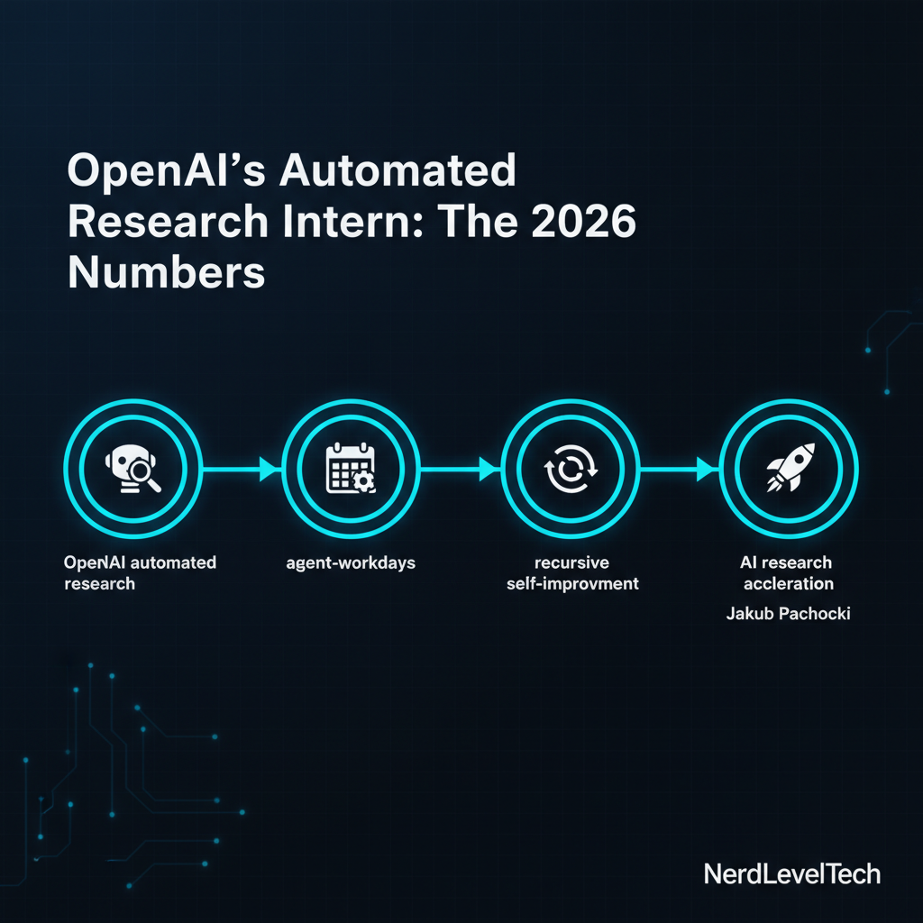 Cover image for OpenAI's Automated Research Intern: The 2026 Numbers