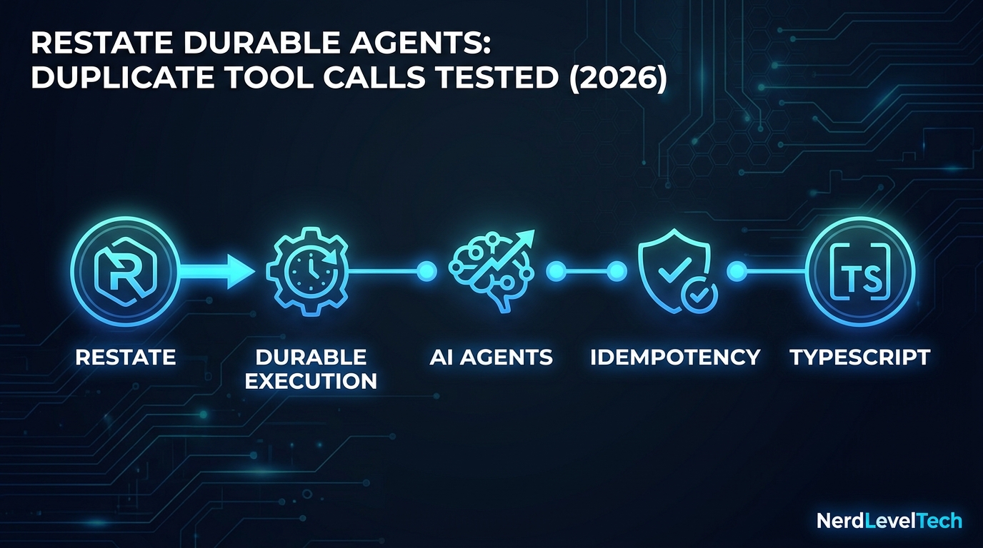 Cover image for Restate Durable Agents: Duplicate Tool Calls Tested (2026)