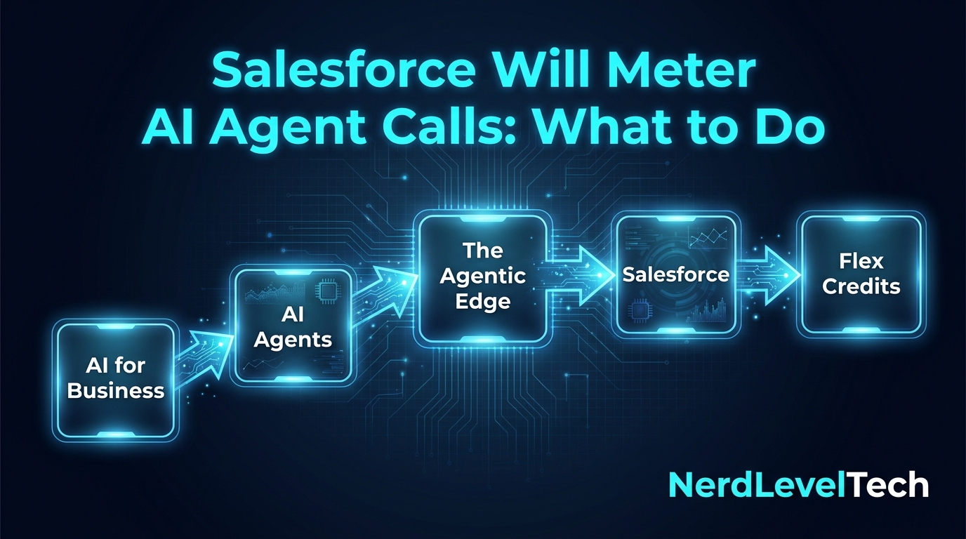 Cover image for Salesforce Will Meter AI Agent Calls: What to Do