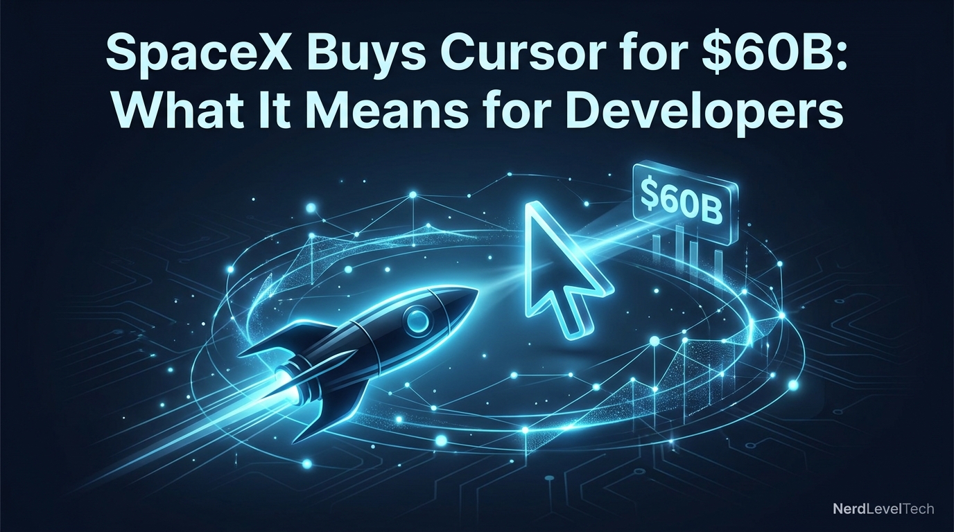 SpaceX Buys Cursor for $60B: What It Means for Developers