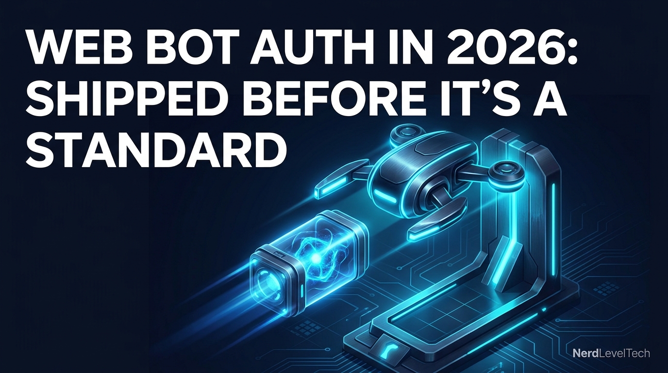 Web Bot Auth in 2026: Shipped Before It's a Standard